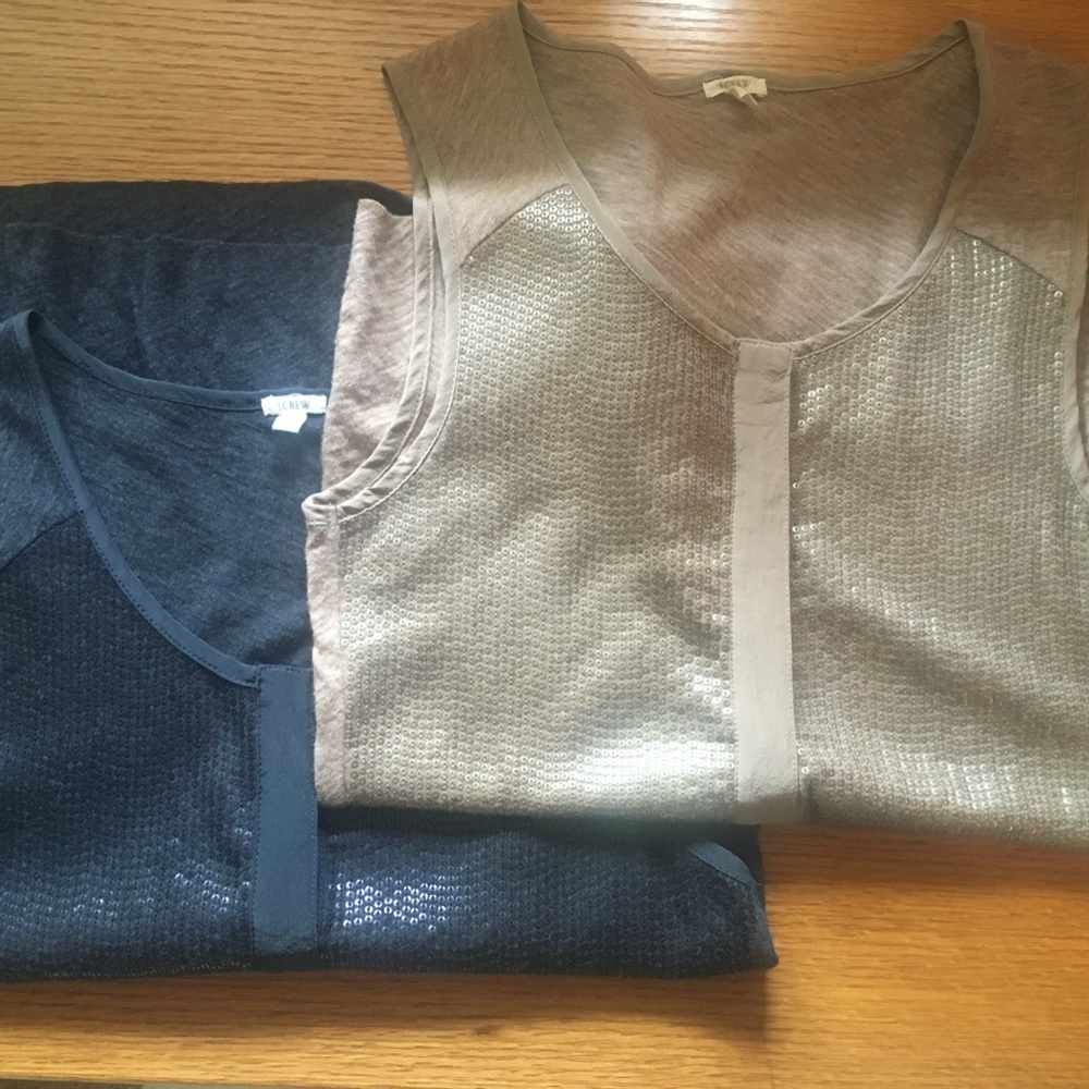 J.Crew Sequin Sleeveless Tops - XS (2) - Picture 1 of 7